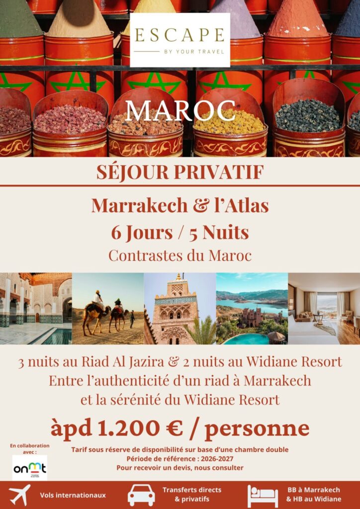 Maroc — Marrakech & l’Atlas