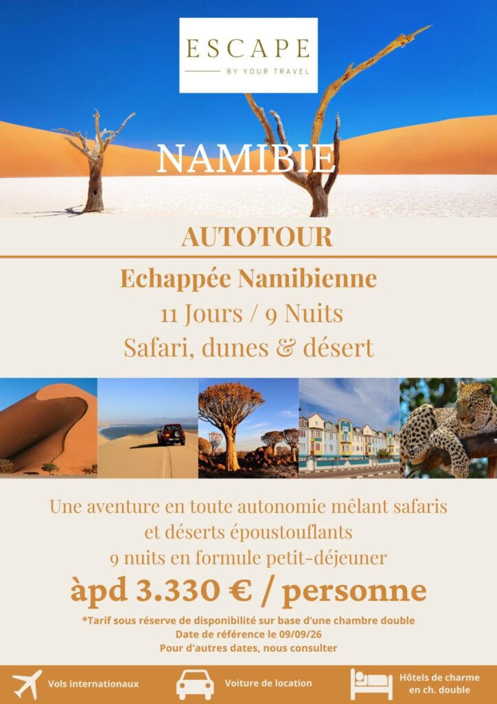 Namibie — Échappée namibienne