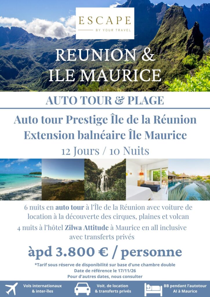 Autotour Réunion – Maurice 26.08.26